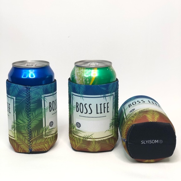 20 BOSS LIFE koozie Palm tree / business promoter - Picture 4 of 8